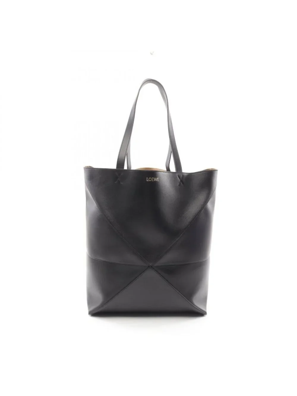 Loewe Tote Puzzle Fold Large Leather Handbag